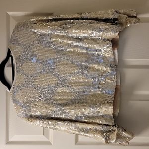 Super Vintage Spell Rattlesnake Sequin Jacket
